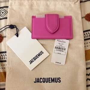 Jacquemus Vibrant Pink Card Holder
